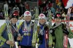 Чемпионат мира 2008, Остерзунд. Эстафета. Женщины. Чемпионат мира 2008, Остерзунд. Эстафета. Женщины.