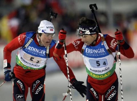 BJOERNDALEN Ole Einar, HANEVOLD Halvard