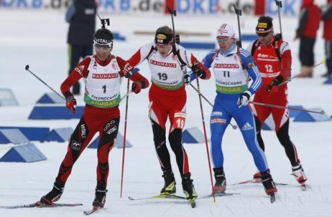 BJOERNDALEN Ole Einar, SUMANN Christoph, TCHEREZOV Ivan, LANDERTINGER Dominik