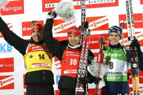 BJOERNDALEN Ole Einar, BURKE Tim, SVENDSEN Emil Hegle