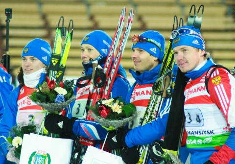 TCHEREZOV Ivan, ZAITSEVA Olga, SLEPTSOVA Svetlana, USTYUGOV Evgeny