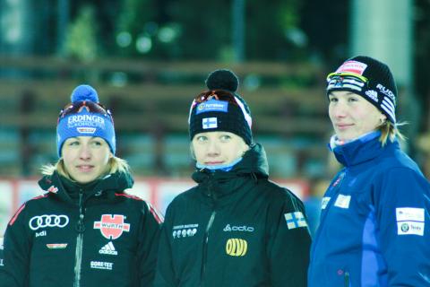 MAKARAINEN Kaisa, NEUNER Magdalena, KUZMINA Anastasia