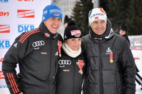 BJOERNDALEN Ole Einar, GREIS Michael, HENKEL Andrea