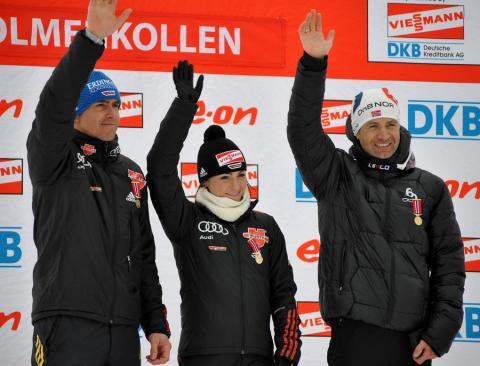 BJOERNDALEN Ole Einar, GREIS Michael, HENKEL Andrea