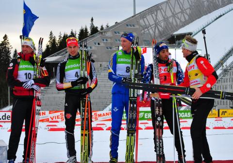 FERRY Bjorn, SUMANN Christoph, BOE Tarjei, PEIFFER Arnd, FOURCADE Martin