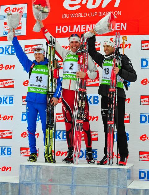 BJOERNDALEN Ole Einar, SVENDSEN Emil Hegle, USTYUGOV Evgeny