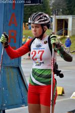 Summer open championship of Ukraine 2013. Sprint. Women