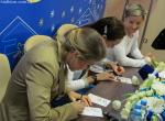 Биатлонистки сборной Украины на акции Спасибо, мама! Биатлонистки сборной Украины на акции Спасибо, мама!