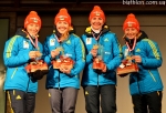 Хохфильцен 2013. Вечернее награждение Хохфильцен 2013. Вечернее награждение
