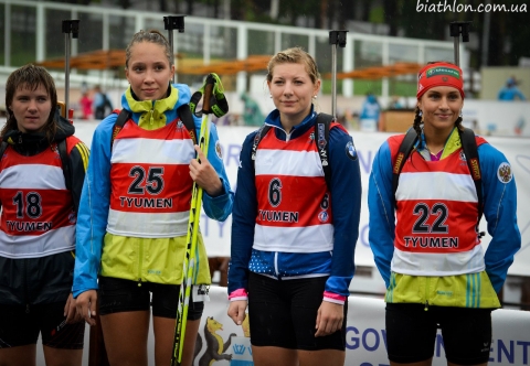 VISHNEVSKAYA-SHEPORENKO Galina, NIGMATULLINA Uliana, CHARVATOVA Lucie, ILCHENKO Kristina