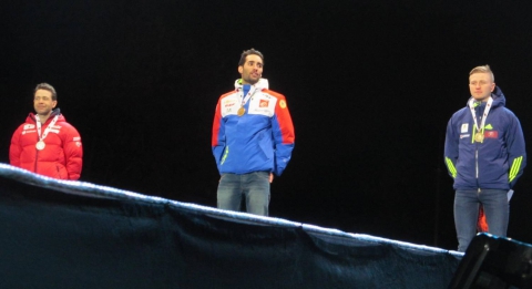 BJOERNDALEN Ole Einar, SEMENOV Serhiy, FOURCADE Martin