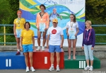 Junior summer championship of Ukraine 2016. Tysovets. Medal ceremony