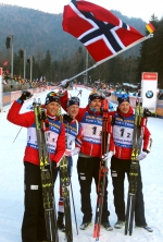 Ruhpolding 2018. Relay. Men