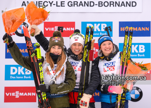 ECKHOFF Tiril, WIERER Dorothea, GESTBLOM (PERSSON) Linn