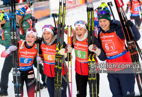 ECKHOFF Tiril, SOLEMDAL Synnoeve, OLSBU ROEISELAND Marte, TANDREVOLD Ingrid Landmark