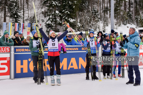 LESHCHENKO Iryna, OEBERG Hanna, HAECKI GROSS Lena, PREUSS Franziska, TANDREVOLD Ingrid Landmark