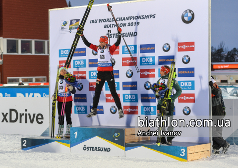 KUZMINA Anastasia, DAHLMEIER Laura, TANDREVOLD Ingrid Landmark