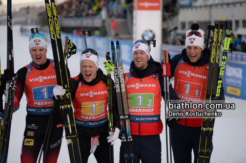 BJOENTEGAARD Erlend, BIRKELAND Lars Helge, CHRISTIANSEN Vetle Sjastad, DALE-SKJEVDAL Johannes