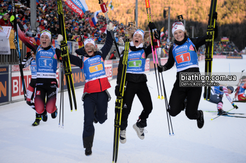 ECKHOFF Tiril, OLSBU ROEISELAND Marte, TANDREVOLD Ingrid Landmark, KNOTTEN Karoline Offigstad