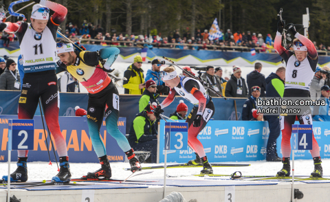 FOURCADE Martin, CHRISTIANSEN Vetle Sjastad, BOE Johannes Thingnes, DALE-SKJEVDAL Johannes