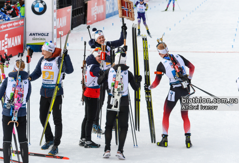 MORAVEC Ondrej, BOE Tarjei, ECKHOFF Tiril, BOE Johannes Thingnes, OLSBU ROEISELAND Marte