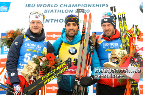 LANDERTINGER Dominik, FOURCADE Martin, BOE Johannes Thingnes