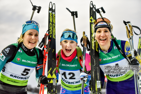 BILOSYUK Olena, CHEVALIER Chloe, BURTASOVA Evgeniya