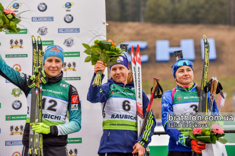 LESHCHENKO Iryna, MERKUSHYNA Anastasiya, COLOMBO Caroline