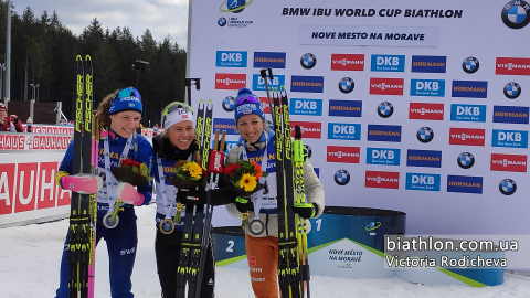 ECKHOFF Tiril, OEBERG Hanna, PREUSS Franziska