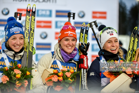 ECKHOFF Tiril, PREUSS Franziska, HERRMANN-WICK Denise