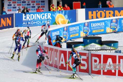 SEMERENKO Valj, ECKHOFF Tiril, WIERER Dorothea, BRAISAZ-BOUCHET Justine, TANDREVOLD Ingrid Landmark, HERRMANN-WICK Denise