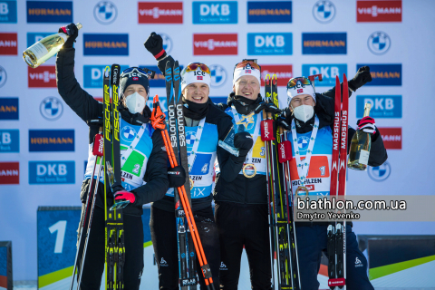 BOE Tarjei, CHRISTIANSEN Vetle Sjastad, BOE Johannes Thingnes, LAEGREID Sturla Holm