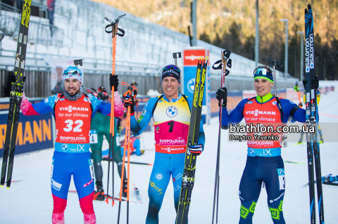 LOGINOV Alexandr, FILLON MAILLET Quentin, SMOLSKI Anton