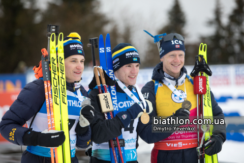 BOE Johannes Thingnes, PONSILUOMA Martin, SAMUELSSON Sebastian