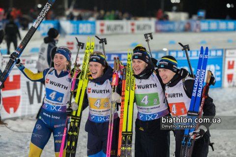 OEBERG Hanna, PONSILUOMA Martin, SAMUELSSON Sebastian, OEBERG Elvira Karin