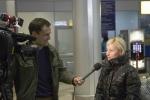 Встреча сборной Украины в аэропорту Встреча сборной Украины в аэропорту