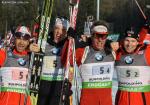 Ruhpolding 2012. Relay. Men